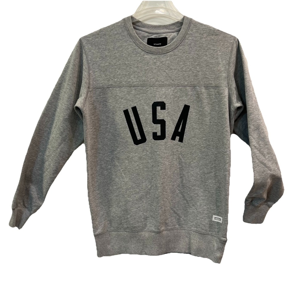STAMPD USA Crew Sweatshirt Men's Size Medium Patriotic Preppy patriotic pullover